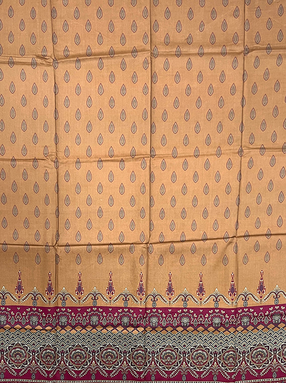 Bloomline All Over Printed Linen Shirt Edit Vol-SM104 (SM104-16)