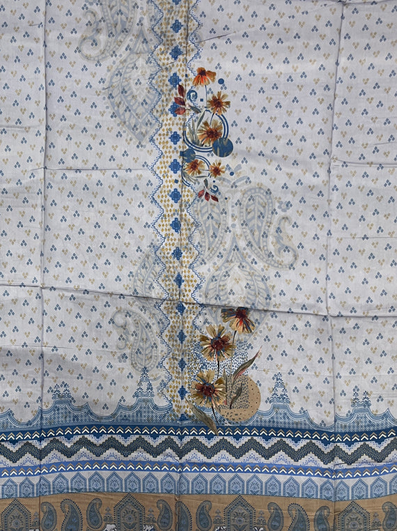 Bloomline All Over Printed Linen Shirt Edit Vol-SM104 (SM104-30)