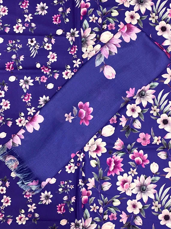 Blossom Charm – Digital Printed Marina Edit 2025 Vol-CT43 (CT43-13)