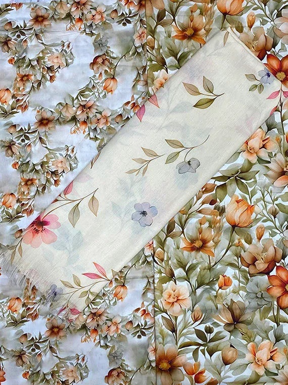 Blossom Charm – Digital Printed Marina Edit 2025 Vol-CT43 (CT43-16)