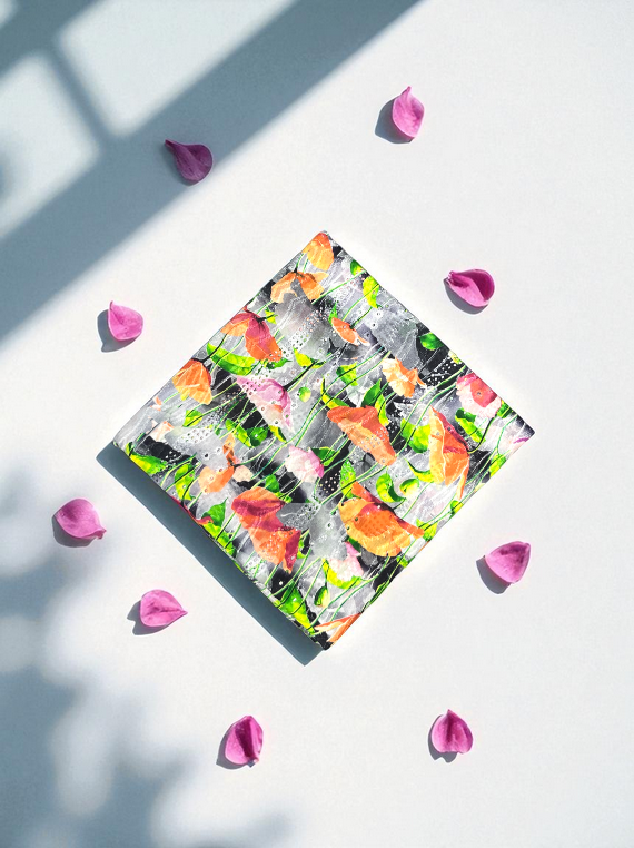 Blossom Printed Chikankari Lawn Shirt Edit25 (NS38-01)