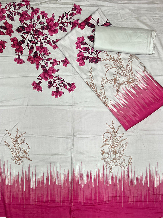 Blossom Printed Linen Shirt Edit25 Vol-CA37 (CA37-02)