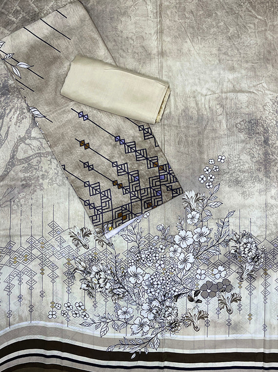 Blossom Printed Linen Shirt Edit25 Vol-CA37 (CA37-04)