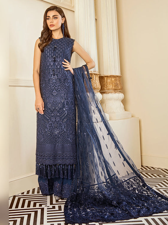 Baroque Embroidered Chiffon Multi Collection 2026 (BQU-CH06-02)