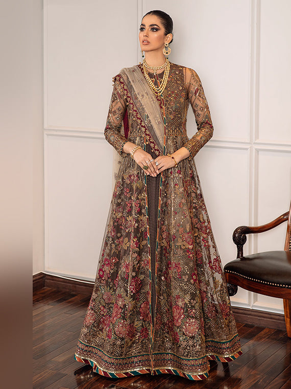 Baroque Festive Embroidered Unstitched Collection'26 (CH09-02)