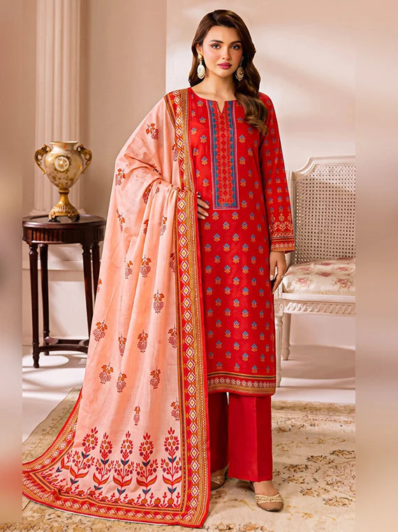 CHAH RANGI Printed Lawn Summer Collection 2026 (D-05)