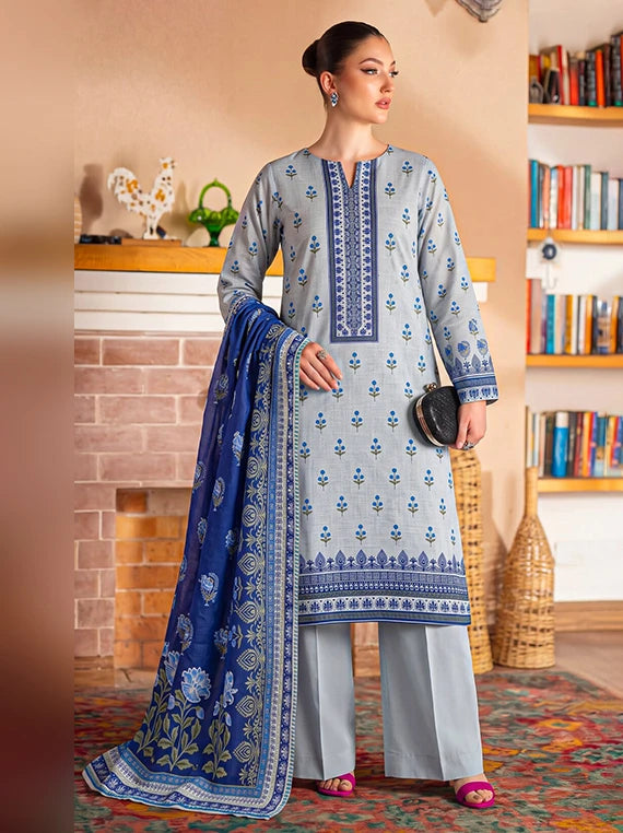 CHAH RANGI Printed Lawn Summer Collection 2026 (D-16)