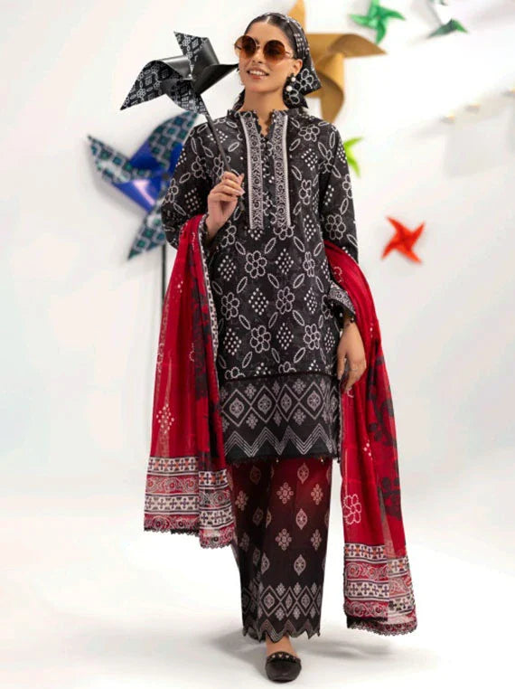 COCO POPUP By Alzohaib Printed Lawn Collection 2026 (D-06)