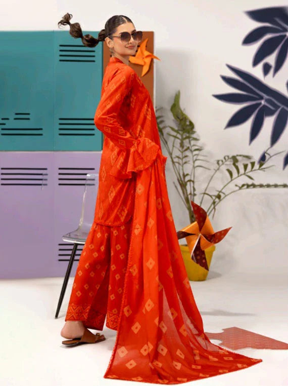 COCO POPUP By Alzohaib Printed Lawn Collection 2026 (D-07)