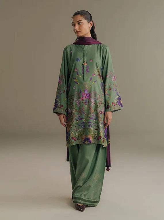 COCO by Zara Shahjahan Printed Collection 2025 Drop-05 (Morning Echo-8B)