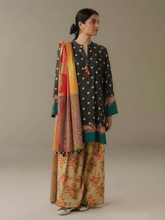 COCO by Zara Shahjahan Printed Collection 2025 Drop-05 (Paper Moon-3A)