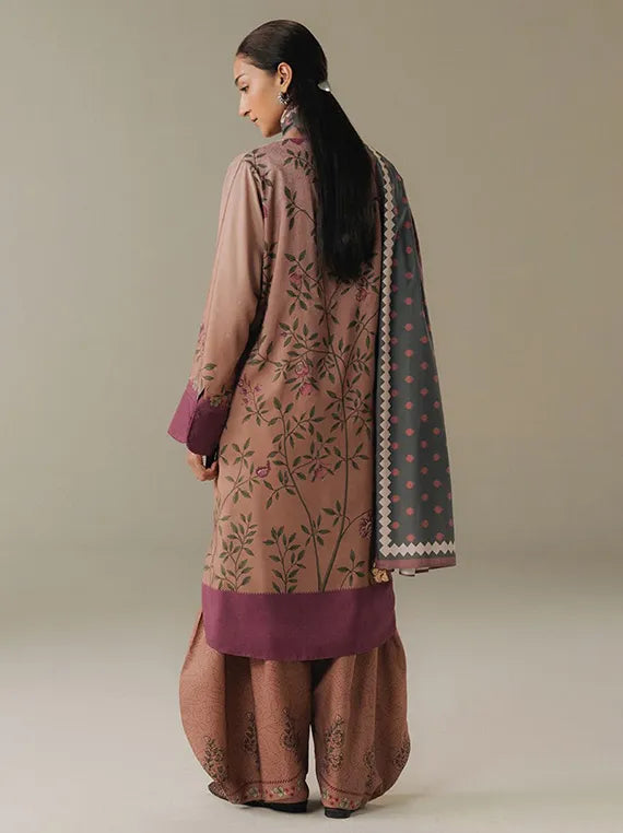 COCO by Zara Shahjahan Printed Collection 2025 Drop-05 (Sienna Field-4B)