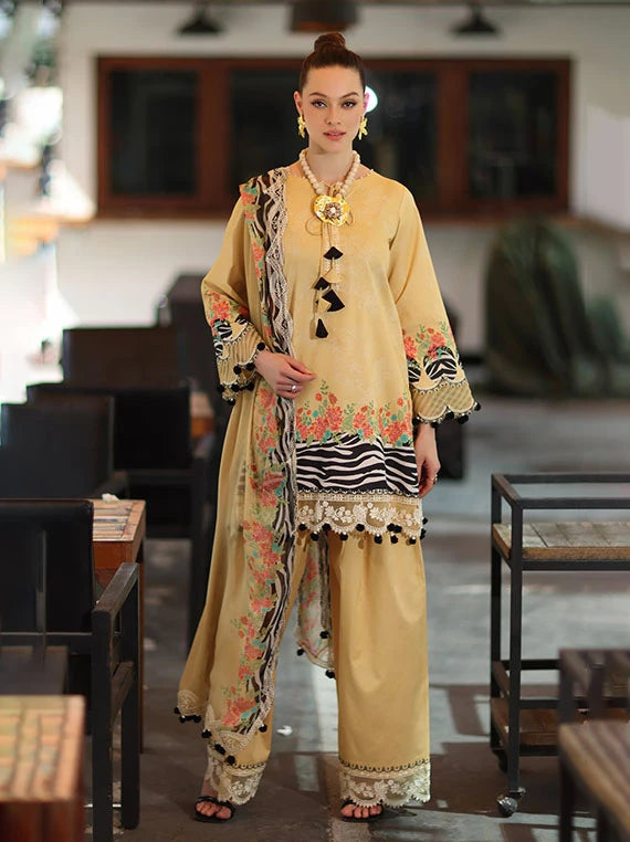 COMBINATION by Charizma Lawn Collection 2026 Vol-01 (CC6-006)