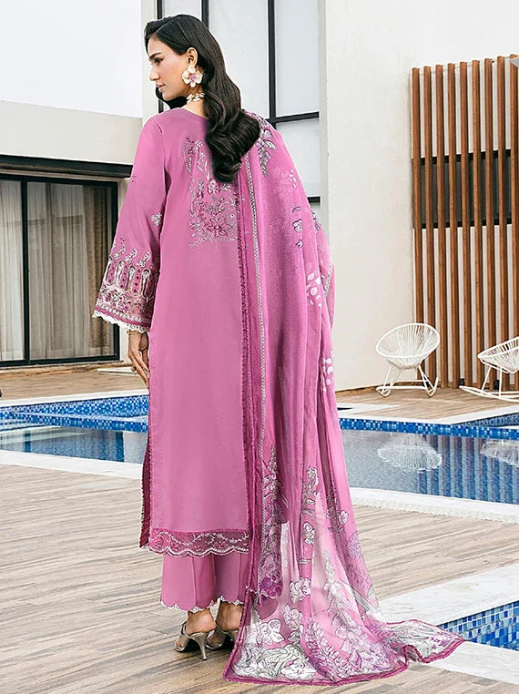 CORAL Summer Festive Luxury Lawn Collection 2026 (SF-08)