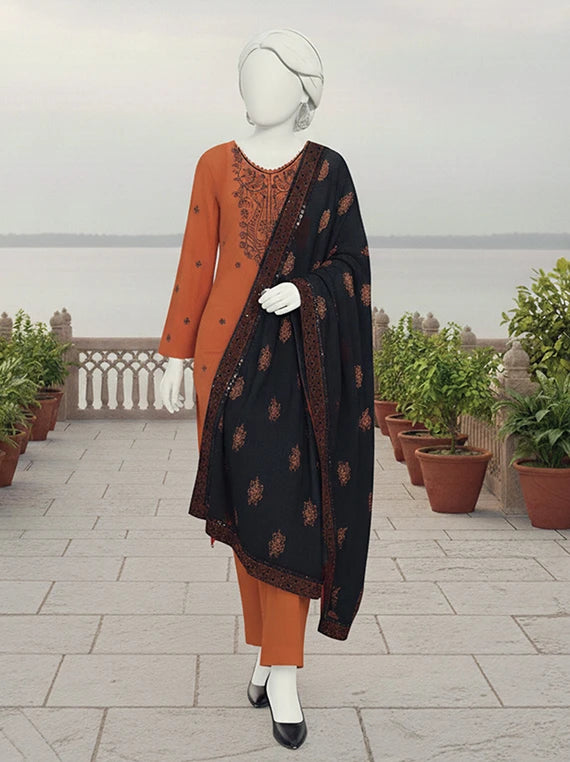 CROWN by ABC Embroidered Lawn Collection 2026 (D-01)
