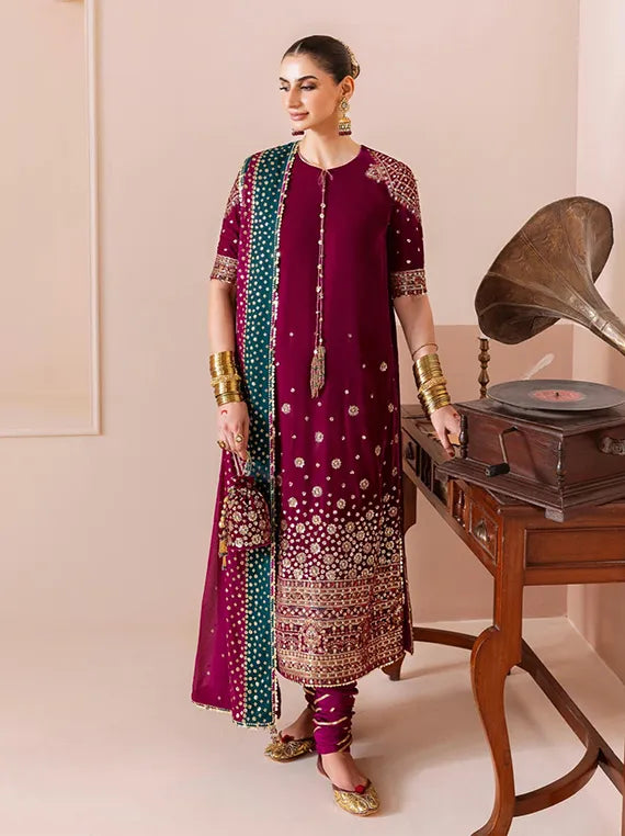 Chandani by Jazmin Luxury Velvet Collection 2025 (CVF D-02)