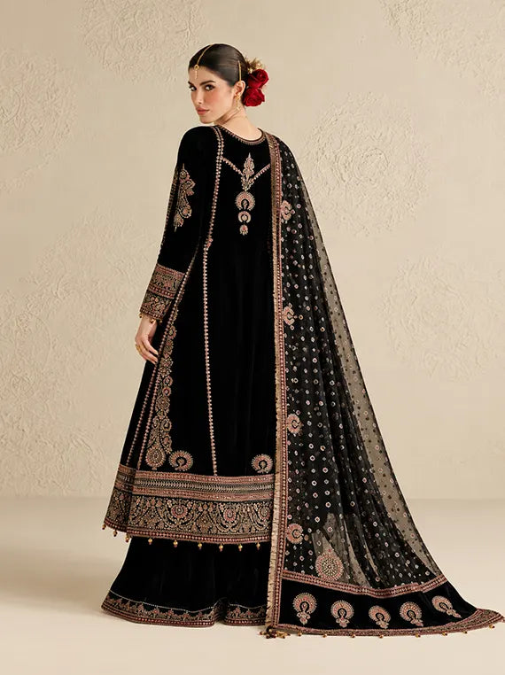 Chandni Luxury Velvet Formals Collection'26 (CVF26-D01)