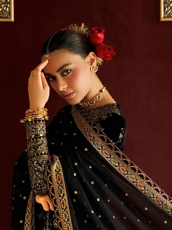 Chandni Luxury Velvet Formals Collection'26 (CVF26-D05)