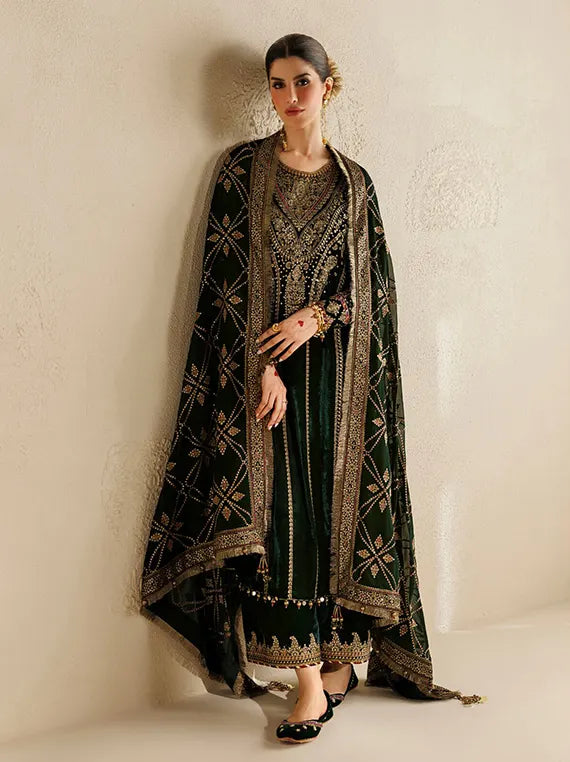Chandni Luxury Velvet Formals Collection'26 (CVF26-D07)