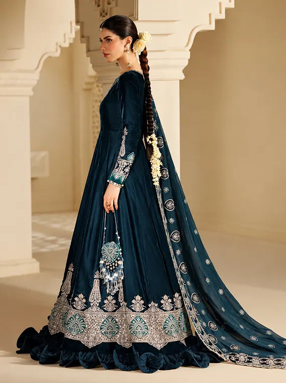 Chandni Luxury Velvet Formals Collection'26 (CVF26-D09)