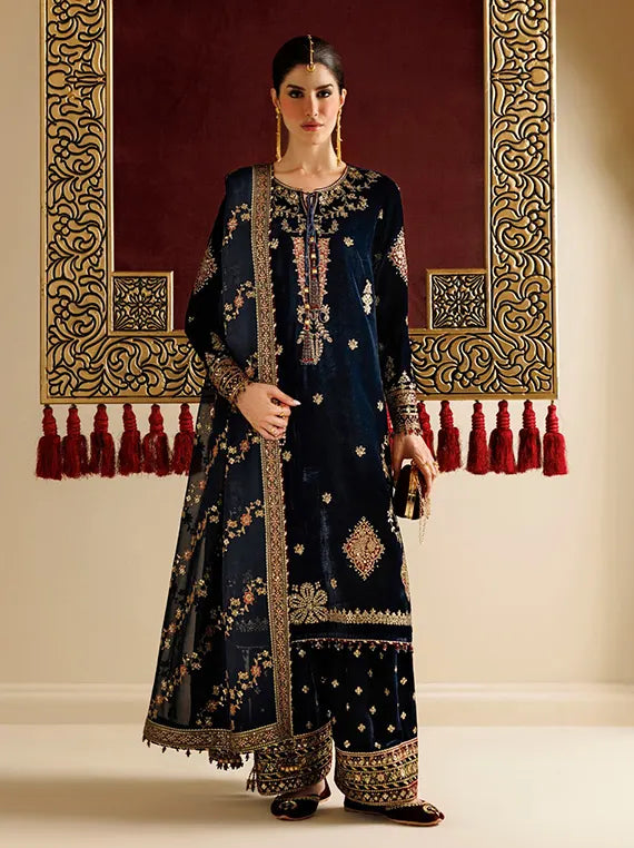 Chandni Luxury Velvet Formals Collection'26 (CVF26-D11)