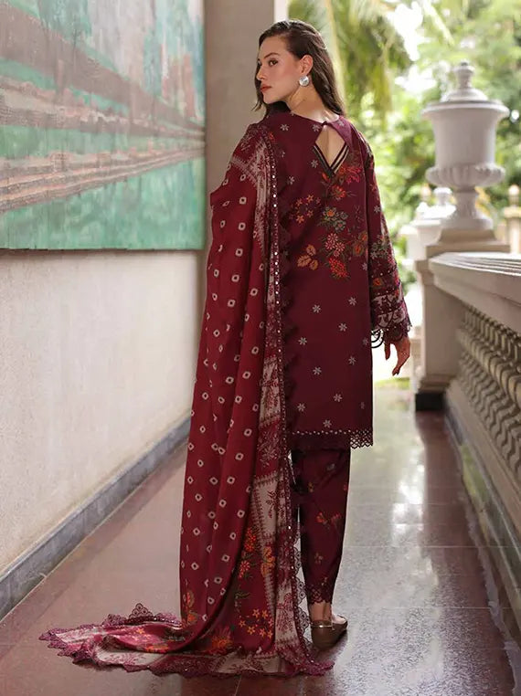 Charizma Combination Unstitched Linen Collection'26 V-III (CCW7-22)