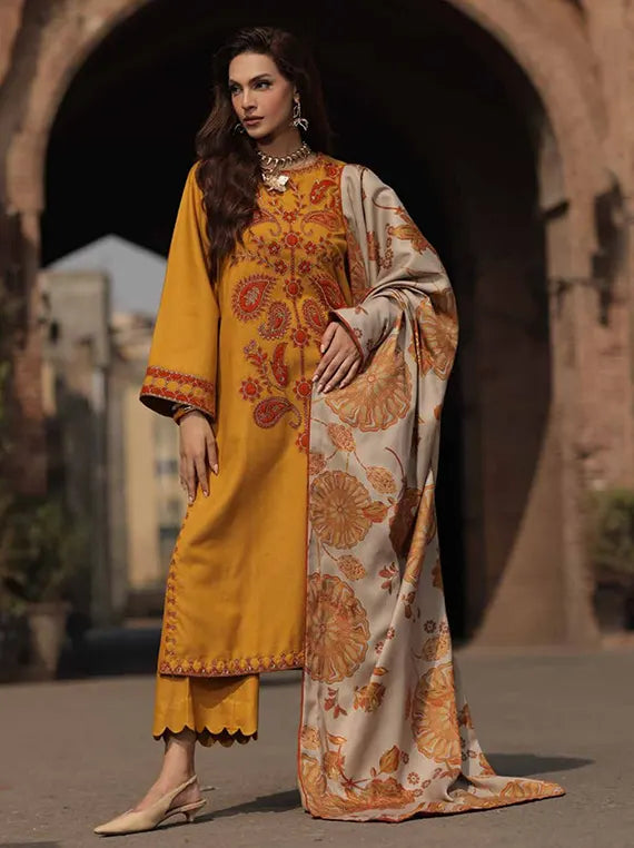 Charizma Signature Unstitched Leather Peach Collection'26 V-01