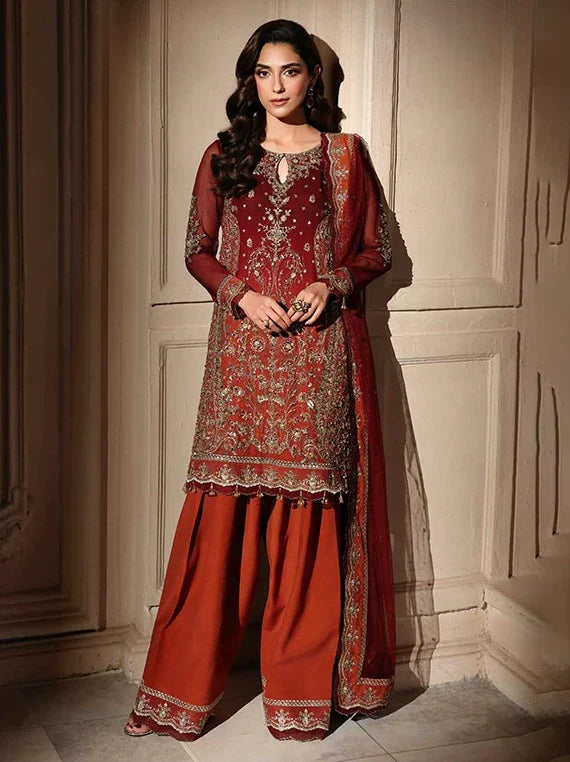 Charizma Dastan-e-Jashan Luxury Chiffon Collection 2026 Vol-01 (DJW6-08)