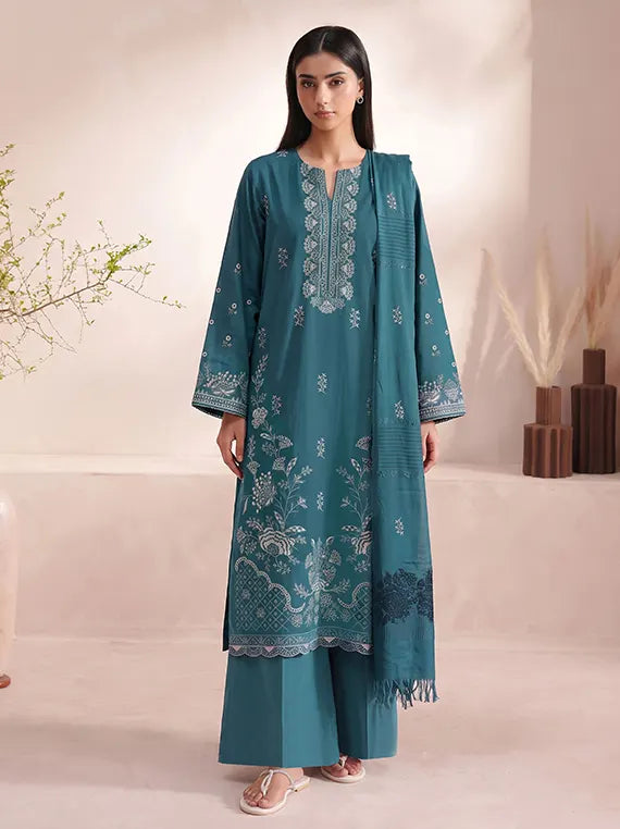 Charm by Fantak Unstitched Dhanak Glitter Collection'26 V-586 (D-05)