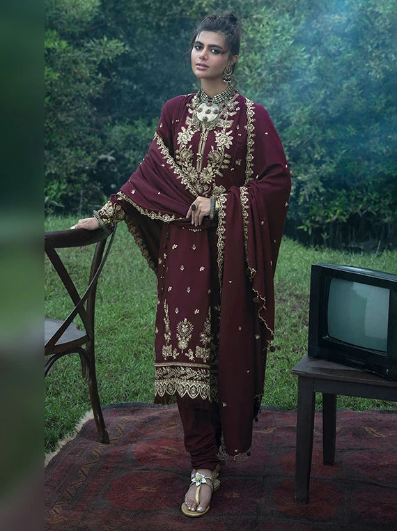Charm of Winter by Gul Ahmed Unstitched Collection'26 (AP-62001)