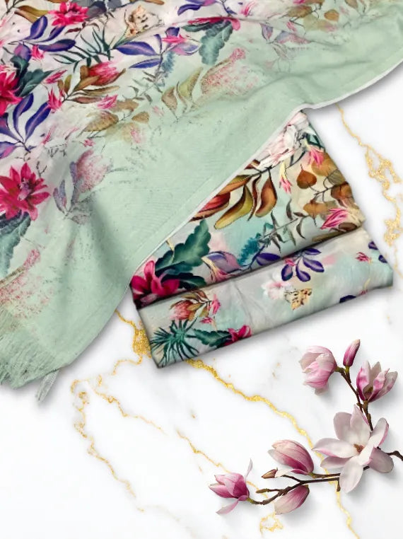 Chic Charm Printed Silk Marina Edit 2025 Vol-CT43 (D-07)