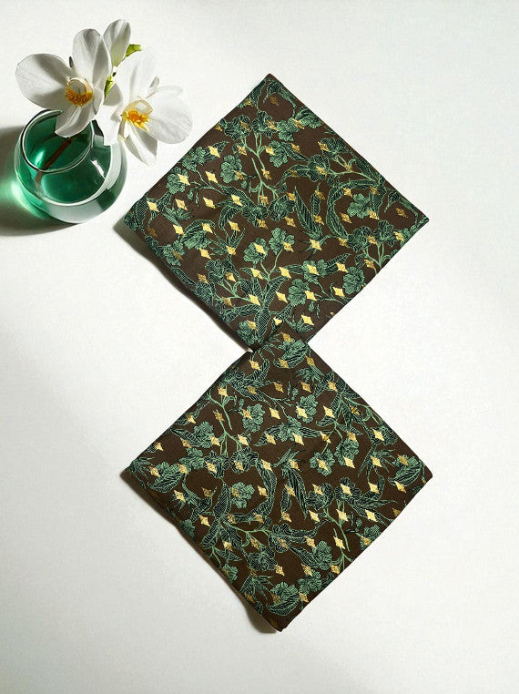 Chilly Weather Gold Glitter Printed Marina Edit25 (IS41-01)