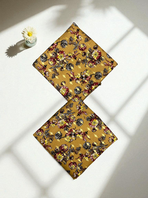 Chilly Weather Gold Glitter Printed Marina Edit25 (IS41-03)