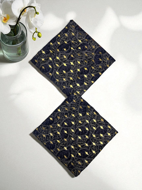 Chilly Weather Gold Glitter Printed Marina Edit25 (IS41-08)