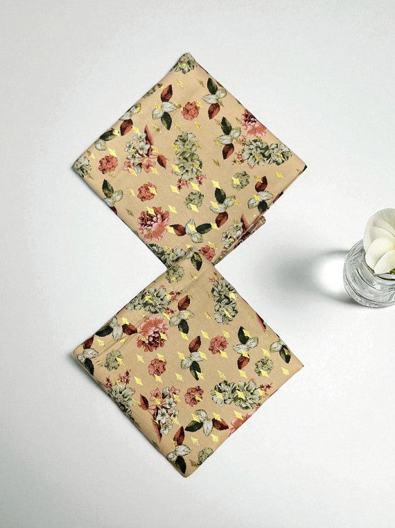 Chilly Weather Gold Glitter Printed Marina Edit25 (IS41-10)