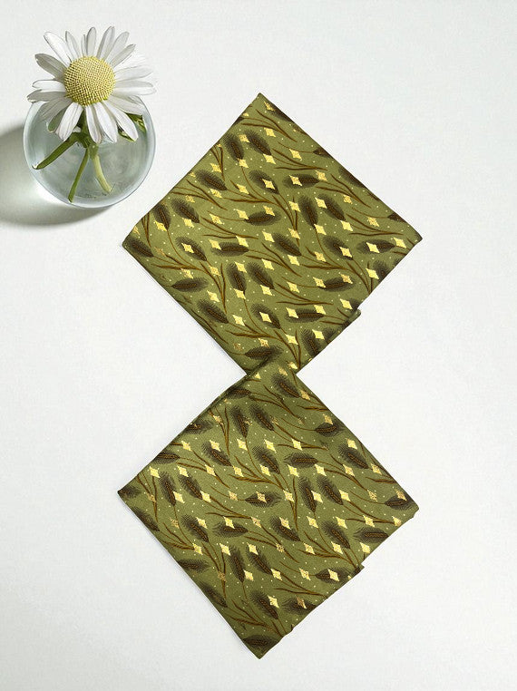 Chilly Weather Gold Glitter Printed Marina Edit25 (IS41-11)