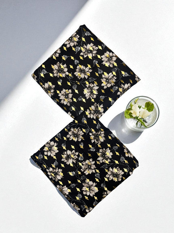 Chilly Weather Gold Glitter Printed Marina Edit25 (IS41-25)