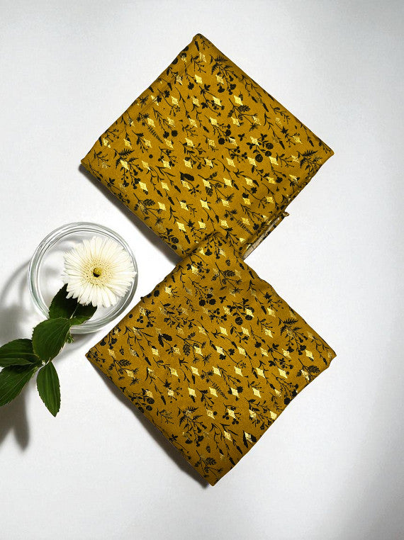 Chilly Weather Gold Glitter Printed Marina Edit25 (IS41-26)