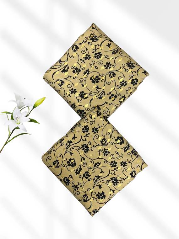 Chilly Weather Gold Glitter Printed Marina Edit25 (IS41-33)