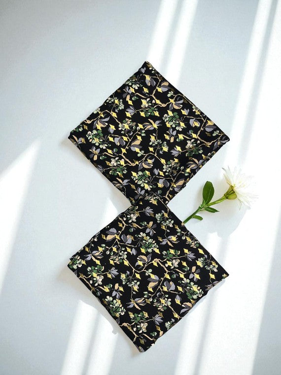 Chilly Weather Gold Glitter Printed Marina Edit25 (IS41-41)