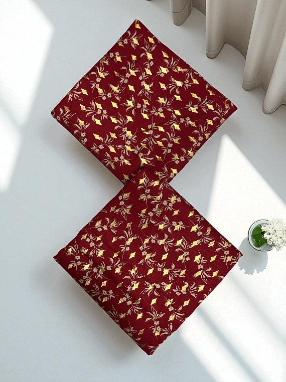 Chilly Weather Gold Glitter Printed Marina Edit25 (IS41-42)