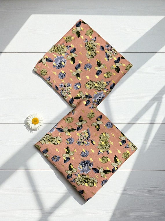 Chilly Weather Gold Glitter Printed Marina Edit25 (IS41-50)