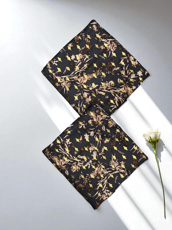 Chilly Weather Gold Glitter Printed Marina Edit25 (IS41-57)