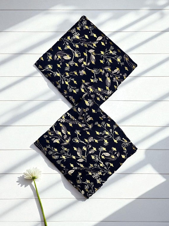 Chilly Weather Gold Glitter Printed Marina Edit25 (IS41-61)