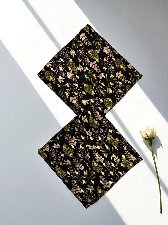 Chilly Weather Gold Glitter Printed Marina Edit25 (IS41-66)