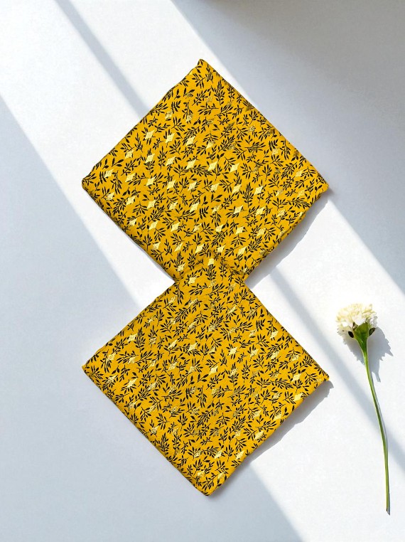 Chilly Weather Gold Glitter Printed Marina Edit25 (IS41-71)