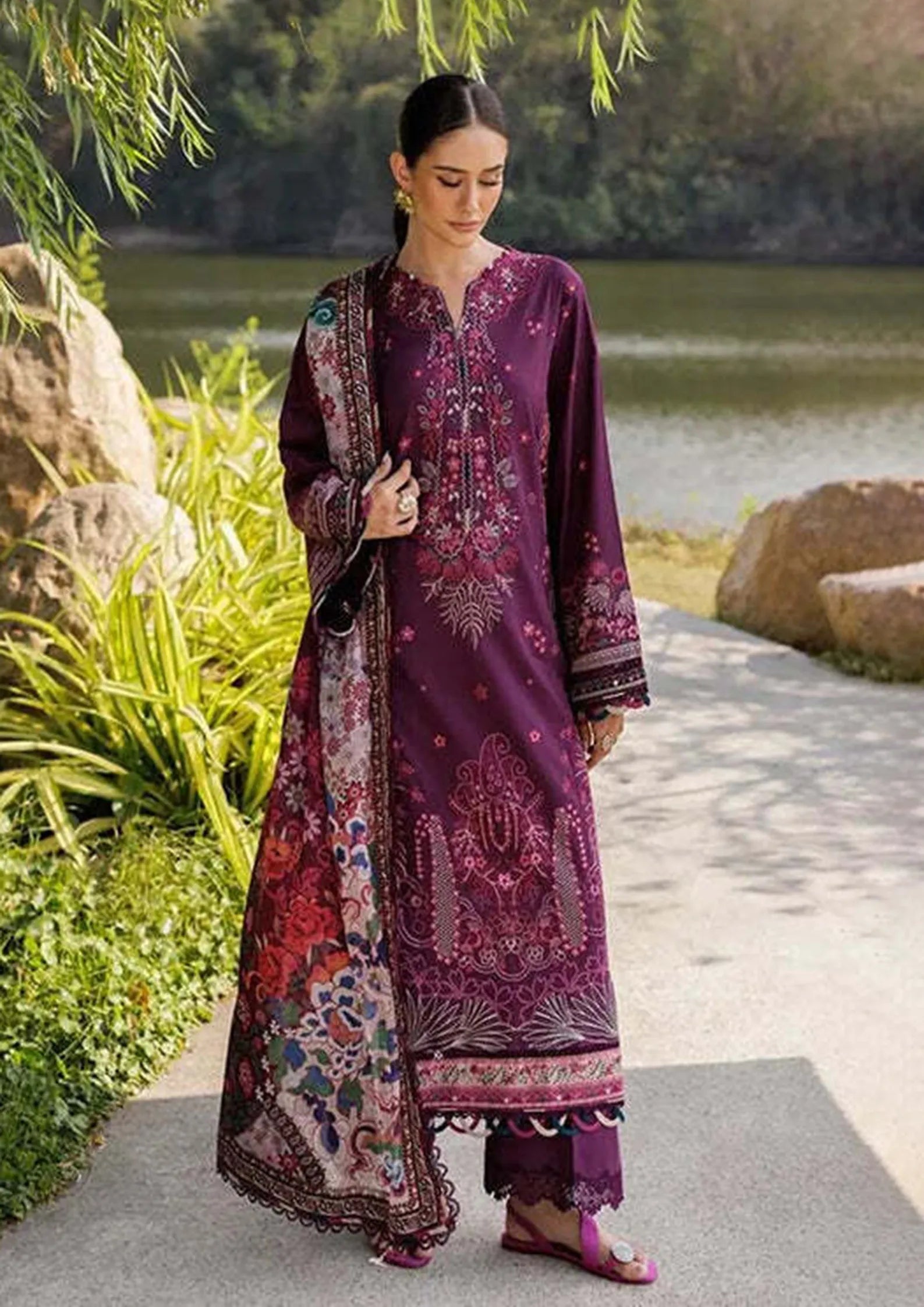 Classic Crown Lawn Collection 2026 (11-VIOLET)