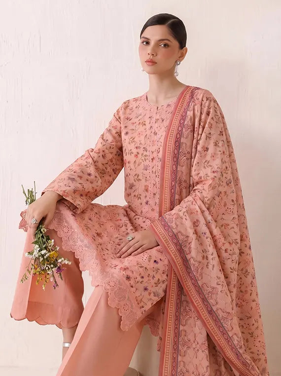 Cocktail by Fantak Unstitched Silk Slub Karandi Collection'26 V-1017 (D-04)