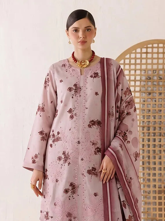 Cocktail by Fantak Unstitched Silk Slub Karandi Collection'26 V-1017 (D-07)