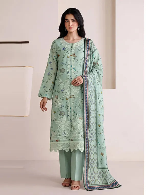 Cocktail by Fantak Unstitched Silk Slub Karandi Collection'26 V-1017 (D-09)